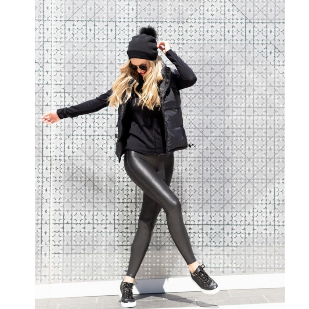 SPANX Faux Leather Leggings
